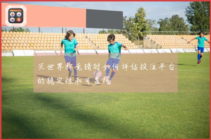 买世界杯竞猜时如何评估投注平台的稳定性和可靠性