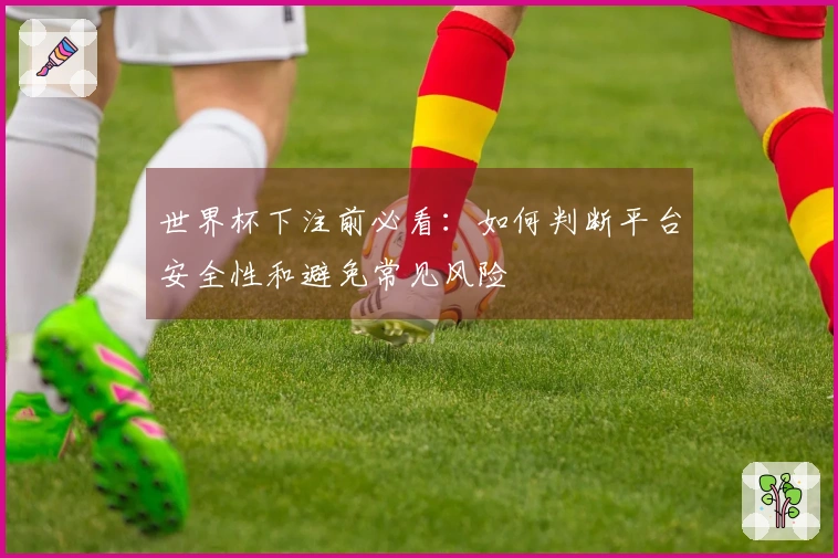 世界杯下注前必看：如何判断平台安全性和避免常见风险