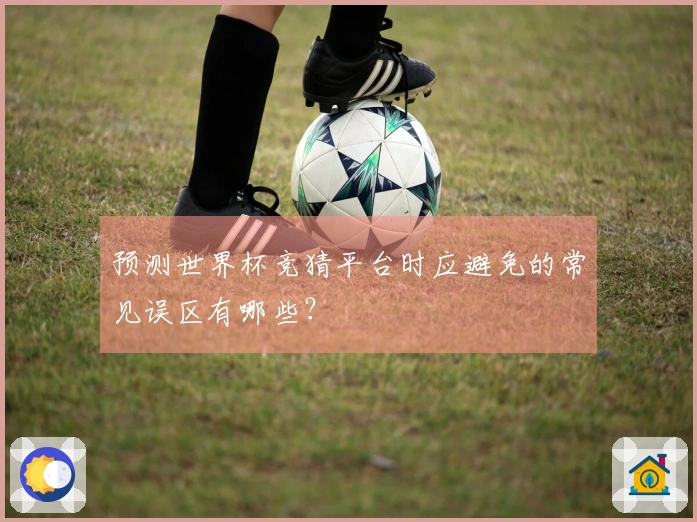 预测世界杯竞猜平台时应避免的常见误区有哪些？